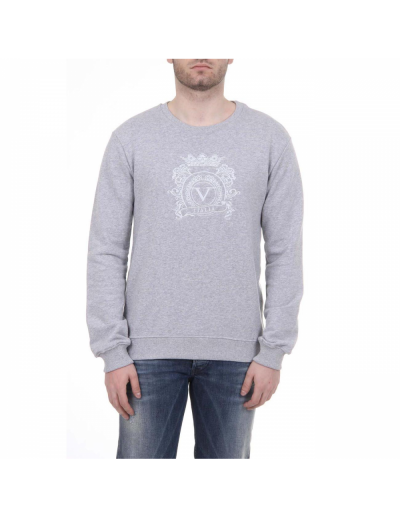 V 1969 Italia Mens Sweater ART. 4469 LIGHT GREY