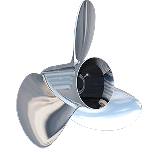 Turning Point Express® Mach3 OS Right Hand Stainless Steel Propeller - OS-1617 - 15.6' x 17' - 3-Blade