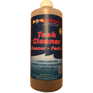 Sudbury Teak Cleaner Part A Quart