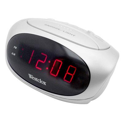 LED 6' Alarm Clock White