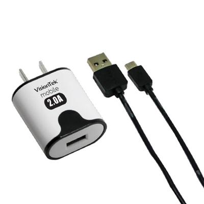 Micro USB 2 AMP Charger 3.2 ft