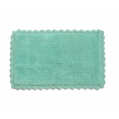 Aqua Blue Crochete Mat