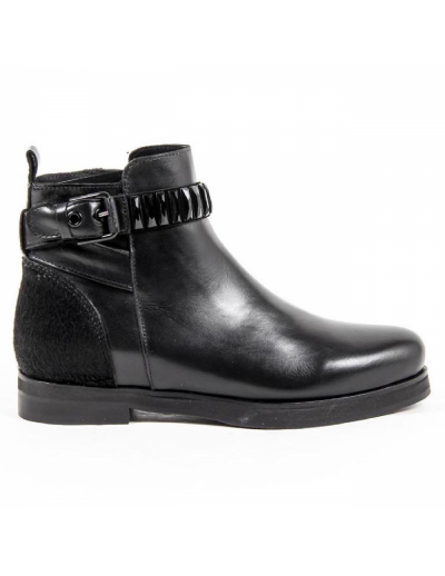 V 1969 Italia Womens Ankle Boot B2331 VIT CAV CAM NERO