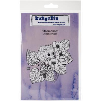 IndigoBlu Cling Mounted Stamp 5'X4'-Dormouse