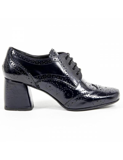 V 1969 Italia Womens Heeled Brogue Shoe B2460 AMALFI MORBIDO RIVER