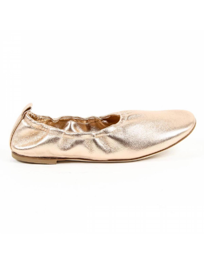 V 1969 Italia Womens Ballerina 302999 NAPPA METAL SALMONE