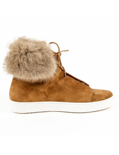 V 1969 Italia Womens High Sneaker 312084 CROSTA CUORO