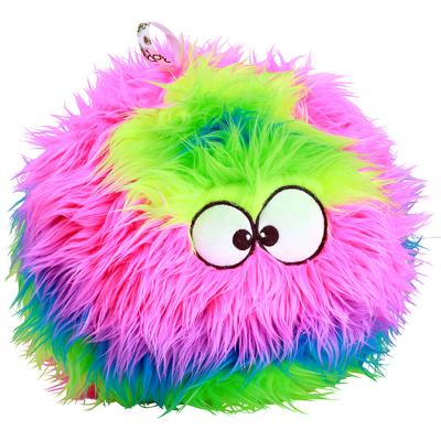 goDog FurBallz with Chew Guard Large-Rainbow