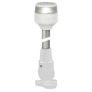 Hella Marine NaviLED 360 Compact All Round Lamp - 2nm - 12' Fold Down Base - White