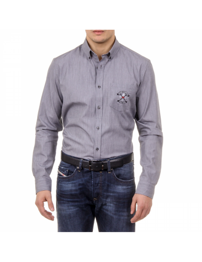 Ufford & Suffolk Polo Club Mens Shirt USC02 B2 NERO