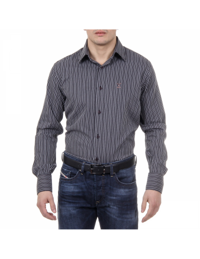 V 1969 Italia Mens Classic Neck Shirt 377 VAR. 521