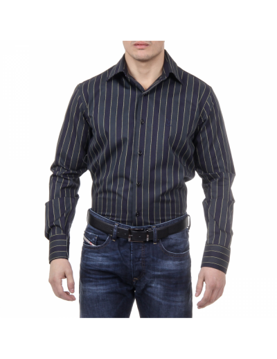 V 1969 Italia Mens Classic Neck Shirt 377 VAR. 520