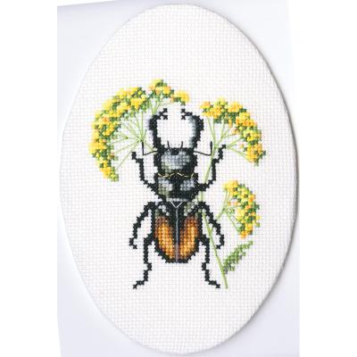 RTO Counted Cross Stitch Kit 3'X3.5'-Bug On Hairs Ear (16 Count)