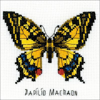 RIOLIS Counted Cross Stitch Kit 5'X5'-Swallowtail Butterfly (14 Count)