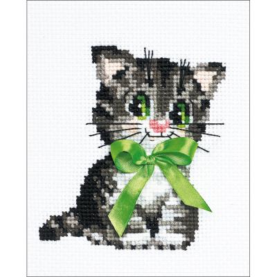 RIOLIS Counted Cross Stitch Kit 6'X7'-Bow (10 Count)