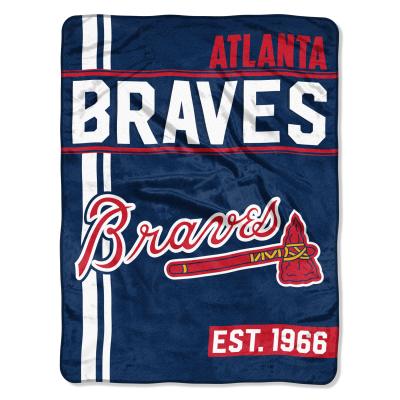 Braves OFFICIAL Major League Baseball, 'Walk Off' 46'x 60' Micro Raschel Throw  by The Northwest Company