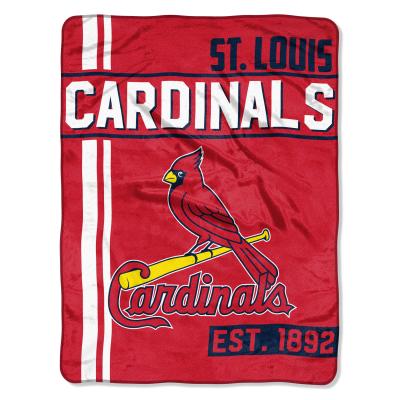 Cardinals OFFICIAL Major League Baseball, 'Walk Off' 46'x 60' Micro Raschel Throw  by The Northwest Company