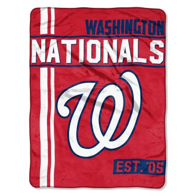 Nationals OFFICIAL Major League Baseball, 'Walk Off' 46'x 60' Micro Raschel Throw  by The Northwest Company