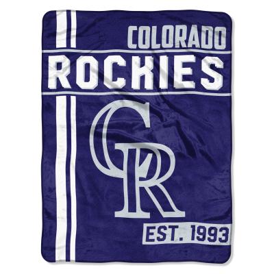 Rockies OFFICIAL Major League Baseball, 'Walk Off' 46'x 60' Micro Raschel Throw  by The Northwest Company