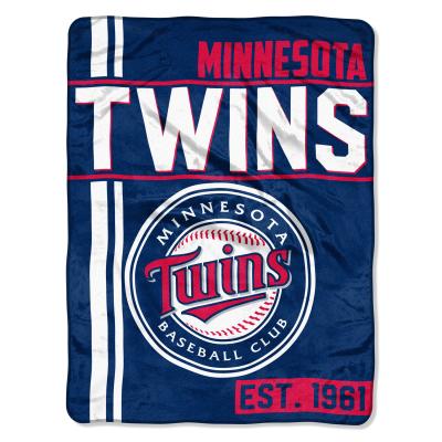 Twins OFFICIAL Major League Baseball, 'Walk Off' 46'x 60' Micro Raschel Throw  by The Northwest Company