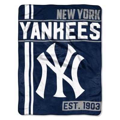Yankees OFFICIAL Major League Baseball, 'Walk Off' 46'x 60' Micro Raschel Throw  by The Northwest Company