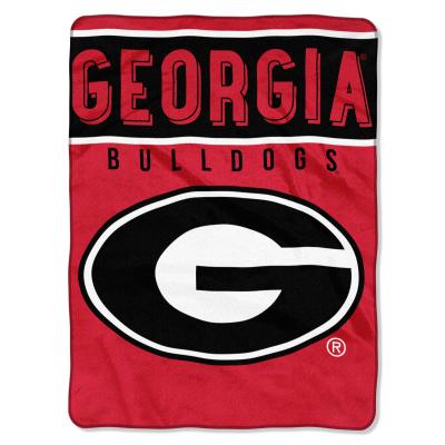 Georgia OFFICIAL Collegiate 'Basic' Raschel Throw