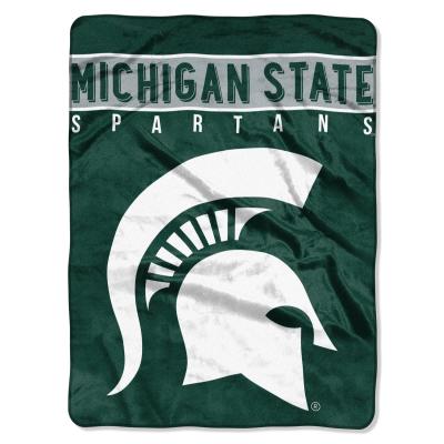Michigan State OFFICIAL Collegiate 'Basic' Raschel Throw