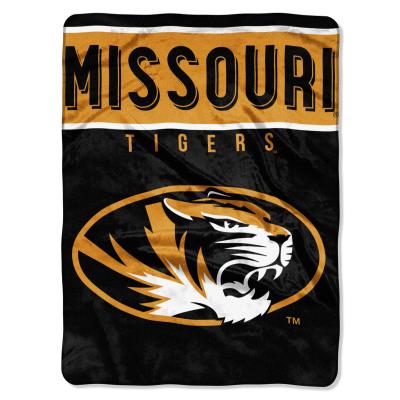 Missouri OFFICIAL Collegiate 'Basic' Raschel Throw