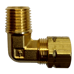 Uflex 90° Helm Fitting f/UP Series - 1/4' NPT to 3/8' COMP
