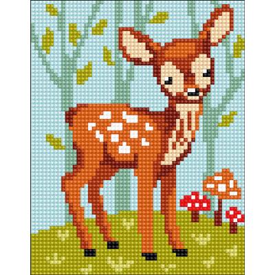 Collection DArt Stamped Needlepoint Kit 20X25cm-Fawn