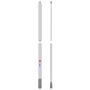 Comrod AV100/2BI 2-Piece VHF Antenna - 23'