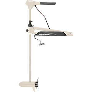 MotorGuide X3-55SW Salt Water Digital Hand Control Bow Mount Trolling Motor - 55lbs-50'-12V