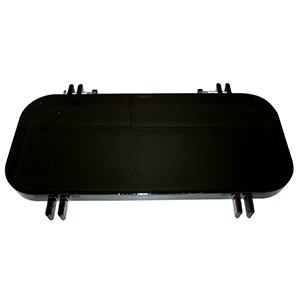 Beckson Replacement Portlight Lens Only - 5' x 12' - Smoke
