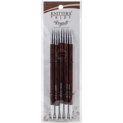 Knitters Pride-Royale Double Pointed Needles 6'-Size 10.75/7mm