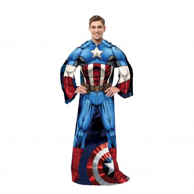 Captain America - First Avenger Licensed 48'x 71' Adult Fleece Comfy Throw  by The Northwest Company