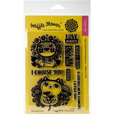 Waffle Flower Crafts Clear Stamps 4'X6'-Enveloper Choice