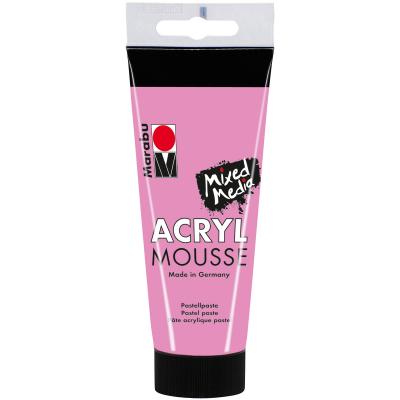 Marabu Acryl Mousse 100ml-Rose Pink