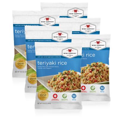 6 Ct Pack  -  Teriyaki & Rice  (4 srv)