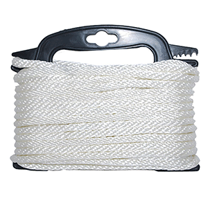 Attwood Braided Nylon Rope - 3/16' x 100 - White