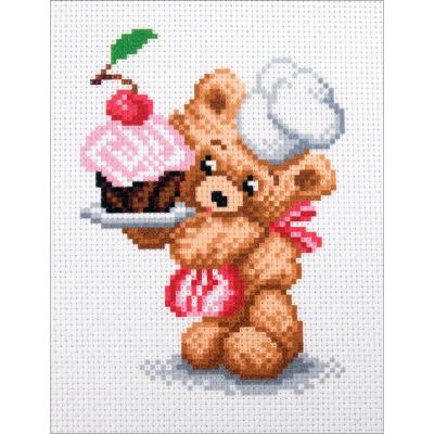Collection DArt Stamped Cross Stitch Kit 16X20cm-Confectioner