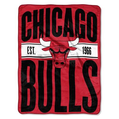 Bulls OFFICIAL  'Clear Out' Micro Raschel Throw