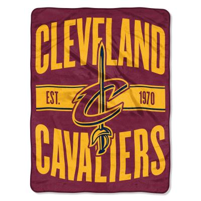 Cavaliers OFFICIAL  'Clear Out' Micro Raschel Throw