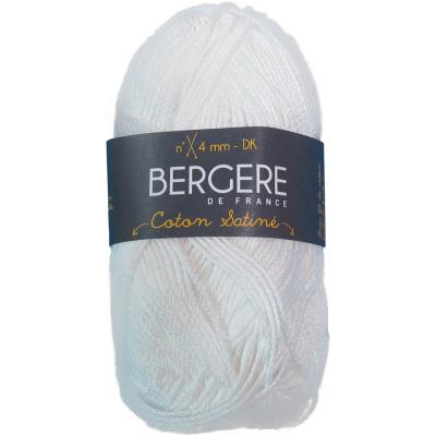 Bergere De France Coton Satine Yarn-Blanc