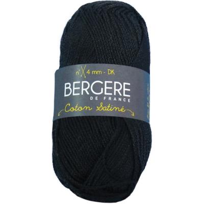 Bergere De France Coton Satine Yarn-Noir