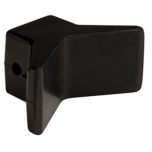 C.E. Smith Bow Y-Stop - 3' x 3' - Black Natural Rubber