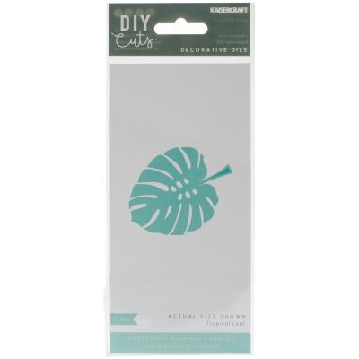 Kaisercraft Decorative Die-Tropical Leaf 2.5'X2'