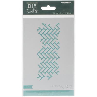 Kaisercraft Decorative Die-Texture Woven 4.75'X2'