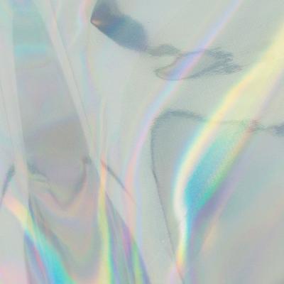 Couture Creations Foil 5'X16.4-Silver - Iridescent Material Pattern