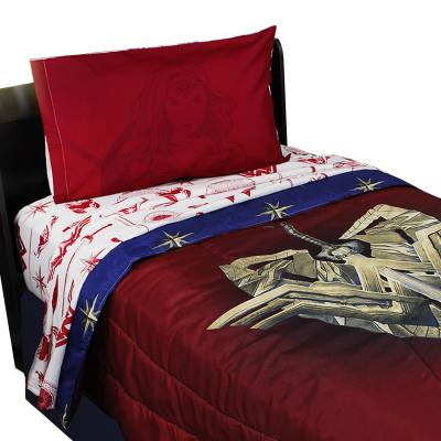 Wonder Woman Twin Bedding Themyscira Comforter and Sheets