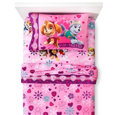 Paw Patrol Twin Flannel Sheets Best in Snow Bedding